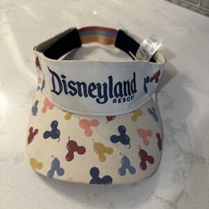 Walt Disney World Adult Visor Hat Cap Mickey Balloons